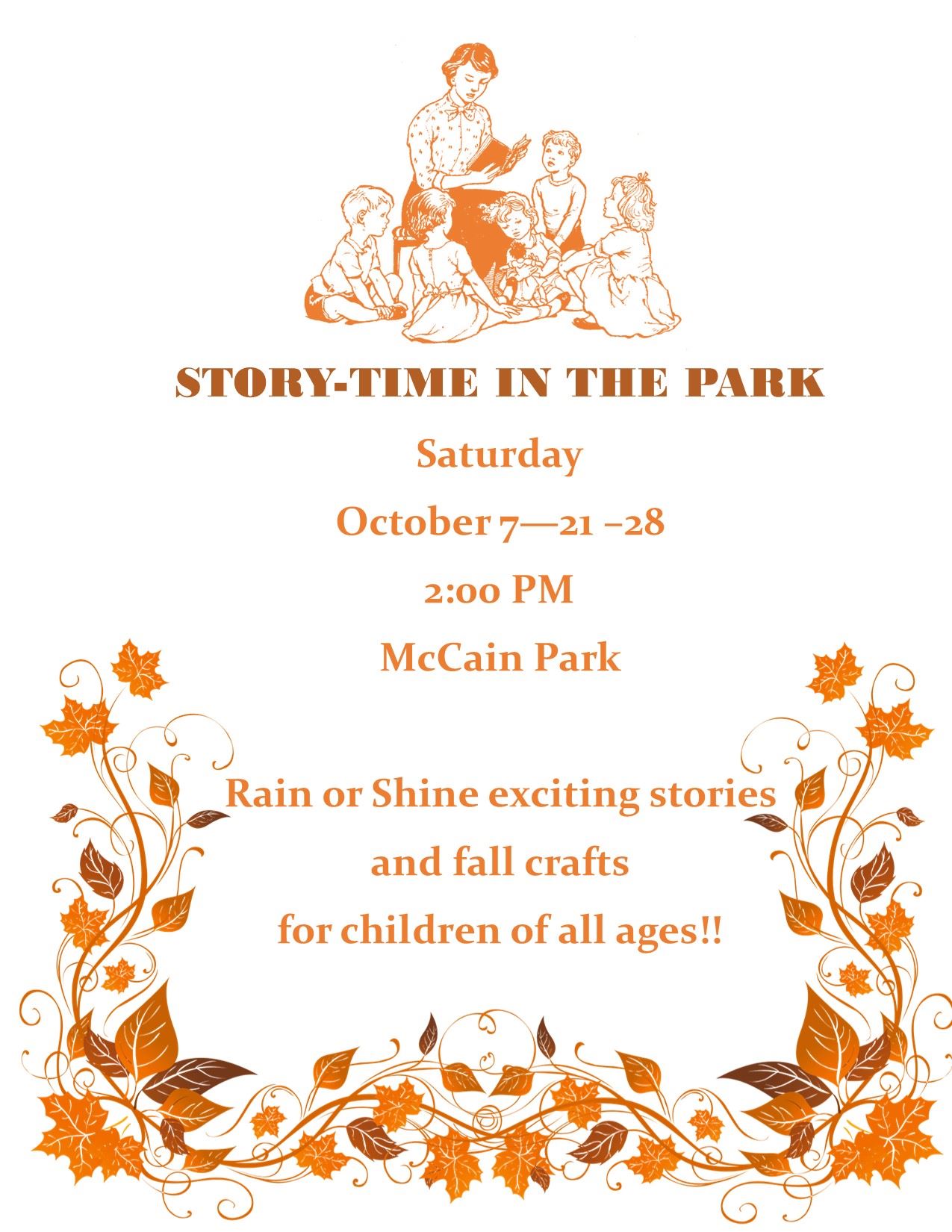 2023 Fall Story-Time
